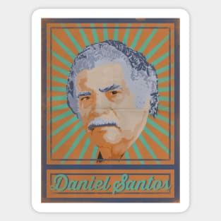 Daniel Santos Poster Sticker